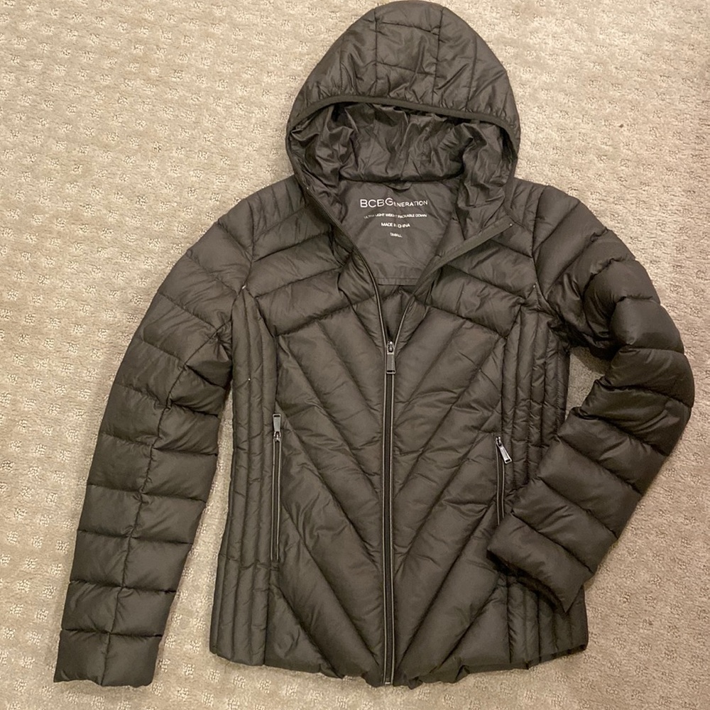 BCBG lightweight puffer